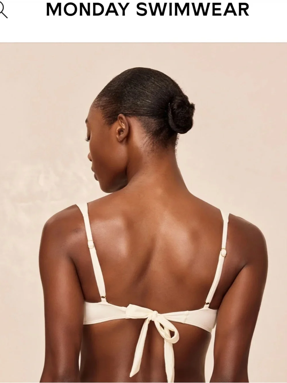 Monday Swimwear Clovelly Top - Ivory